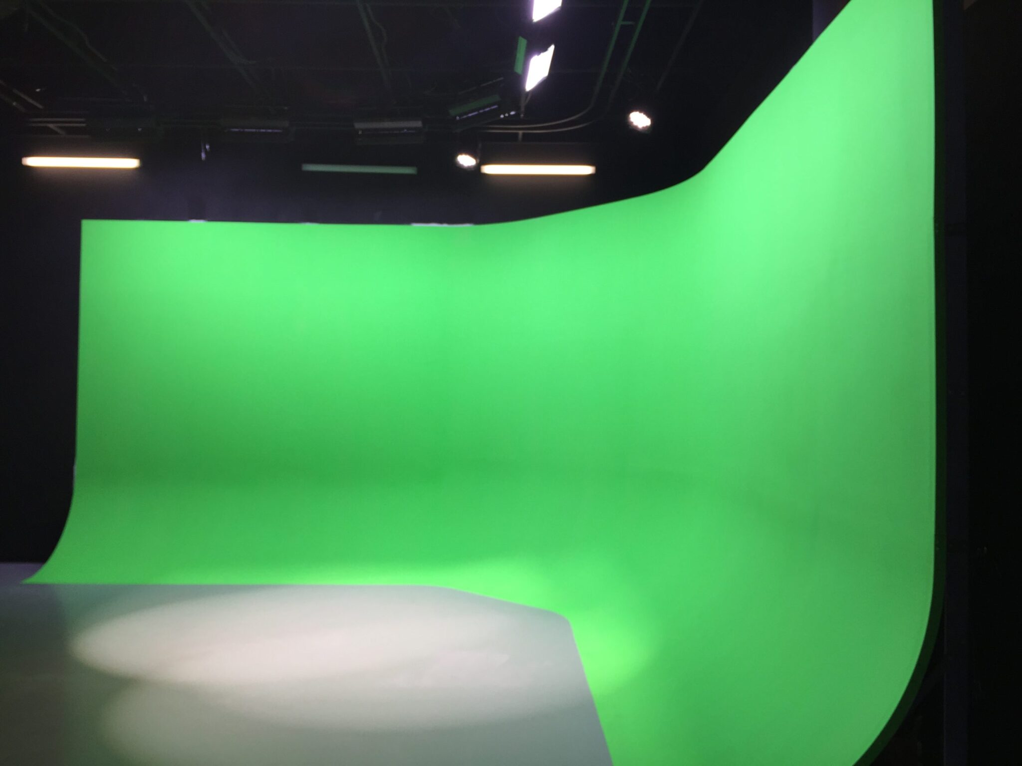 Painted Green Screen Wall Supertech Lighting & Rigging