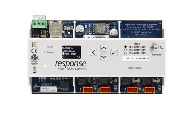 ETC Response MK2 DMX Gateway 4268A1200 Luce Usato